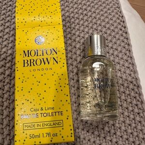 Molton Brown Caju & Lime Eau de Toilette - Yellow and Silver